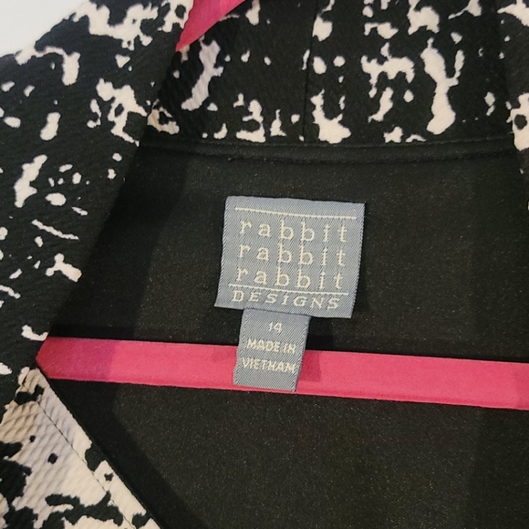 Rabbit Rabbit Rabbit tie at neck dress - Picture 2 of 4